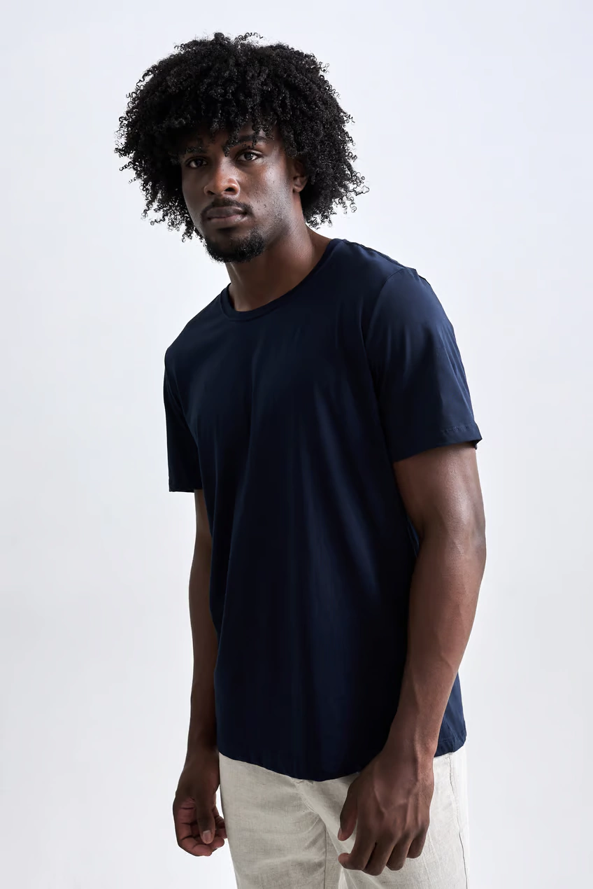 Camiseta Austral Pima Classic Azul Escuro