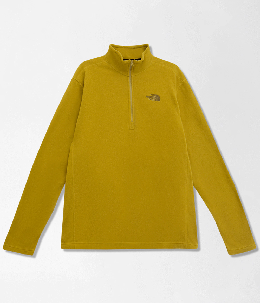 Fleece THE NORTH FACE Tka 100 Glacier 1/4 Zíper Masculino Ochre