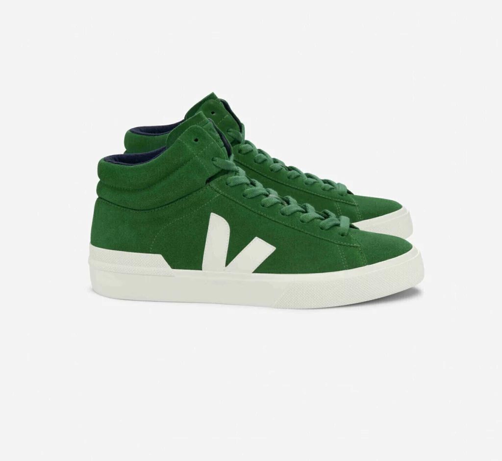 Tênis VERT Minotaur Suede Emeraude Pierre