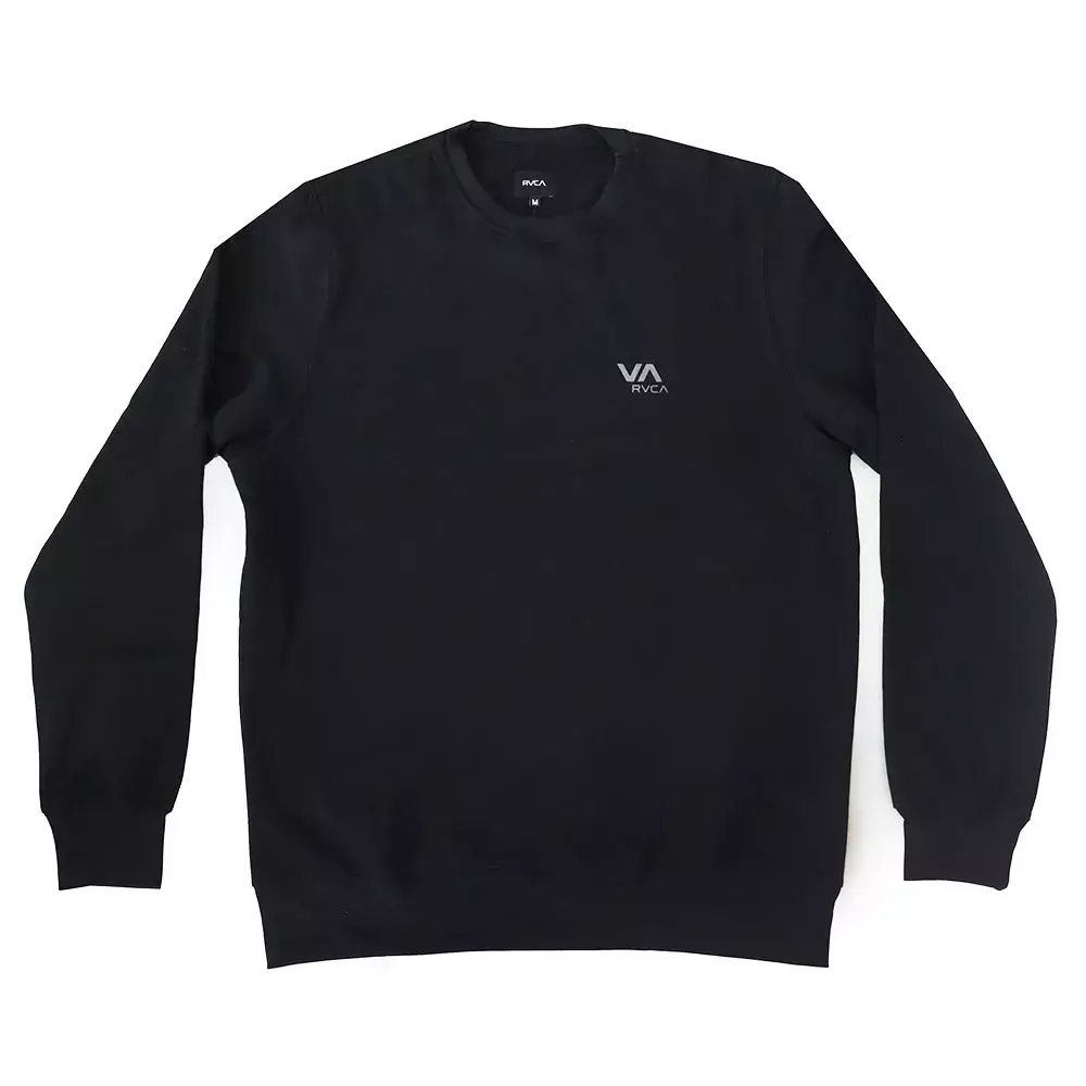 Moletom RVCA Careca VA Essencial Preto