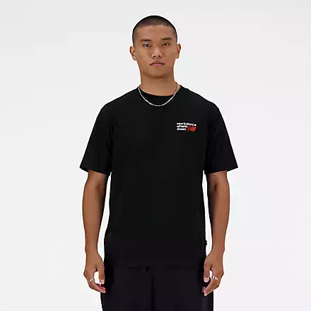Camiseta NEW BALANCE Logo Premium PRETA