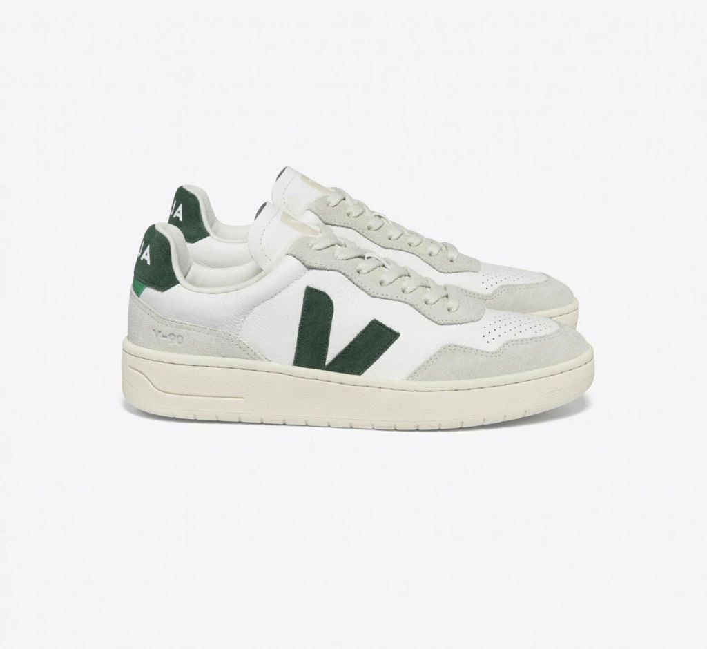 Tênis Veja V-90 Leather White Cyprus