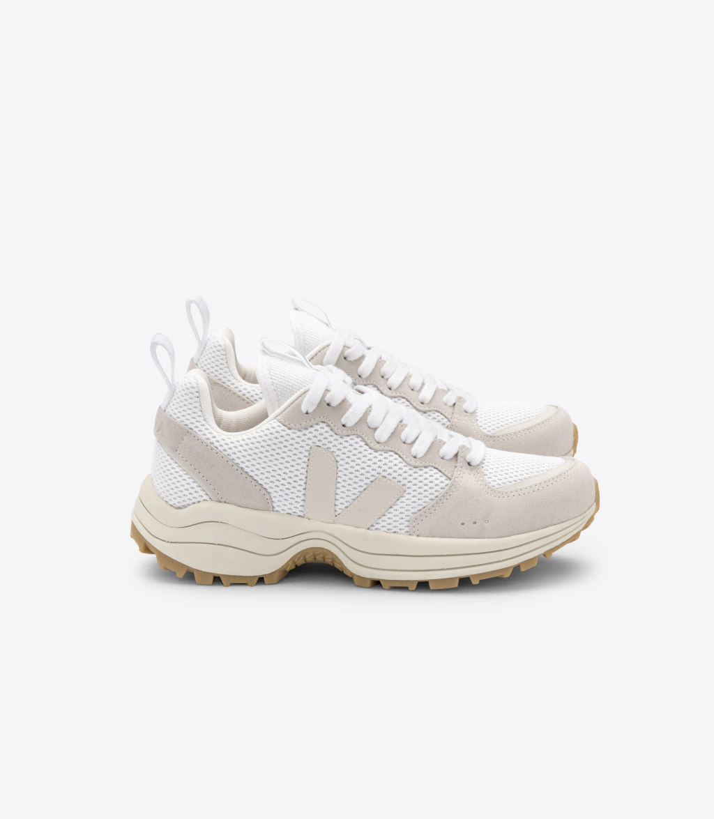 Tênis VEJA VENTURI ALVEOMESH WHITE PIERRE NATURAL
