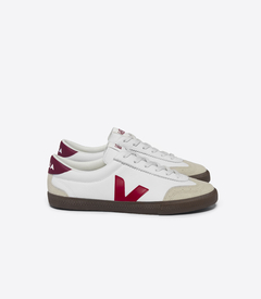 Tênis VEJA Volley Leather White Pekin Bark