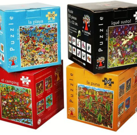 Rompecabezas 100 piezas