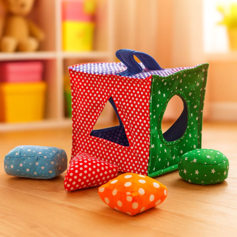 Cubo Encastre en tela