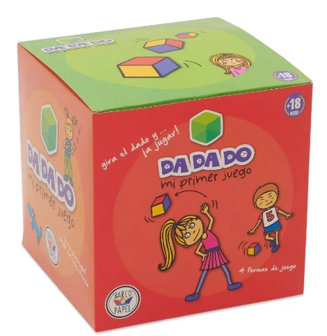 DA DA DO. Dado de tela y cartas - Barco de Papel