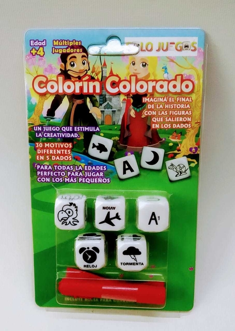 Colorín colorado. Juego de dados - PC3