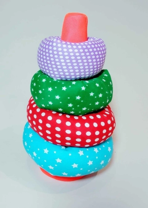 Cono encastre con 4 aros y cascabel - El Imaginario