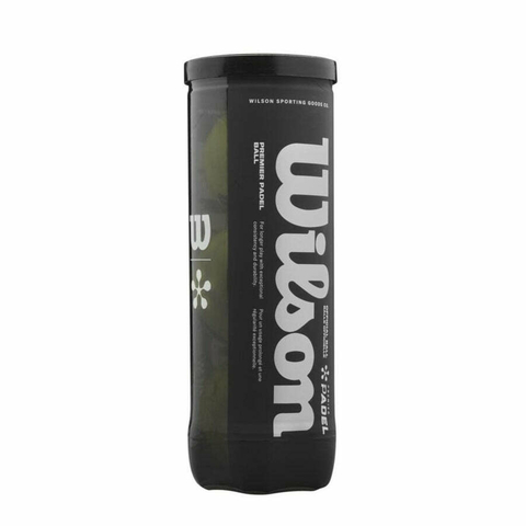 Tubo de pelotas Wilson Premier Padel x3 - comprar online