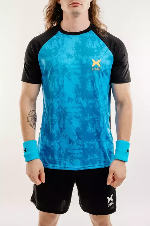 Remera X-Trust Malaga Turquesa - comprar online