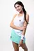 Pollera Short X-Trust Venecia Verde Atlantis - comprar online