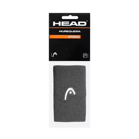 Muñequera Head x2 Larga Gris - comprar online