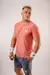 Remera X-trust California Dryfit Jaspeado Salmon - comprar online