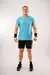 Remera X-trust California Dryfit Jaspeado Turquesa en internet