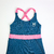 Vestido X-Trust Barcelona Petroleo / Rosa Azalea - comprar online