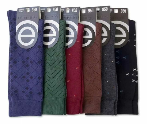 Pack x2 medias Elemento hombre Fantasía