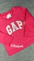 Moletom Flanelado babyGap Logo Prata
