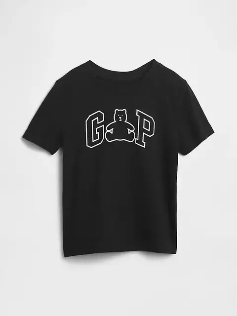 Camiseta Logo Ursinho Preta Gap - comprar online