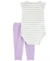 Conjunto Carter's Lavanda - loja online