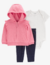 Conjunto Carter's Hearts - Jaqueta em Fleece - comprar online