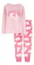 Pijama 03 peças Carter's - Pink Bear na internet