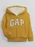 MOLETOM GAP FORRADO EM SHERPA MOSTARDA