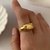 Anillo Bubble dorado - comprar online
