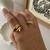 Anillo Croissant dorado en internet