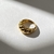 Anillo Croissant dorado