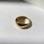 Anillo Bubble dorado