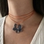 Collar Glimmer azul - comprar online