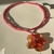 Collar Glimmer rojo
