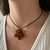 Collar Glimmer chocolate - tienda online