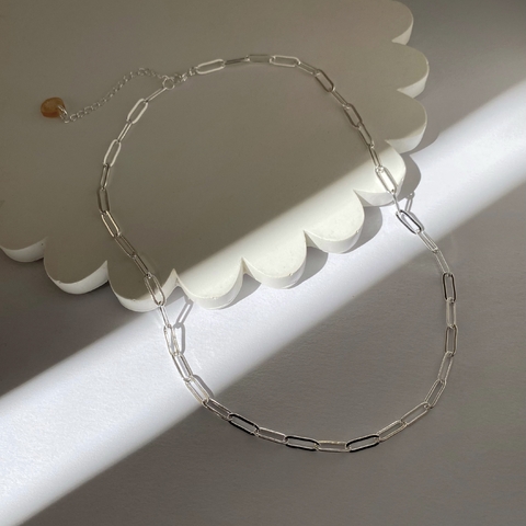 Chunky Chain #8 plateada
