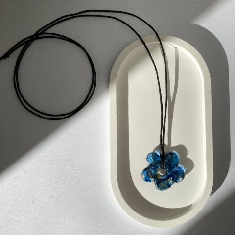 Collar Glimmer azul