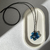 Collar Glimmer azul