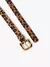 Cinto Feminino Fivela Metal Animal Print na internet