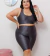 Conjunto Feminino Academia Plus Size Short Cropped na internet