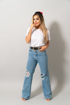 Imagem do Camiseta Básica Feminina Algodão