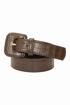 Cinto Croco Fivela Texturizado na internet