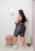 Conjunto Feminino Academia Plus Size Short Cropped