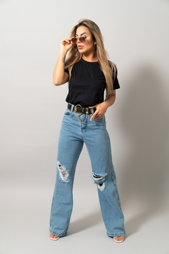 Camiseta Básica Feminina Algodão na internet