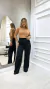 Calça Feminina Alfaiatária Social Pantalona - loja online