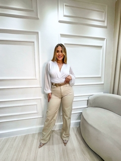Body Feminino Transpassado Tule Liso - comprar online