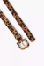Cinto Feminino Fivela Metal Animal Print - comprar online