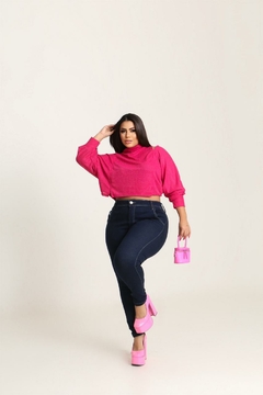 Calça Jeans Feminina Skinny Plus Size