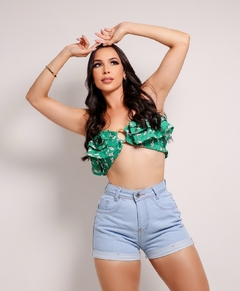 Short Feminino Mom Jeans Premum na internet