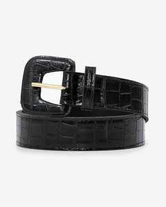 Imagem do Cinto Croco Fivela Texturizado