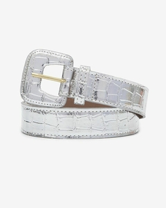 Cinto Croco Fivela Texturizado - Diozzi | Moda Feminina, Sapatos e Acessórios.